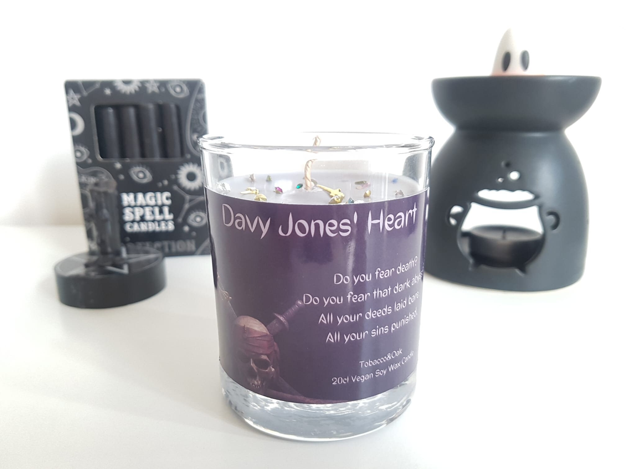Scary Pirate Candle, Davy Jones Candle, Soy Wax Candle for Pirate