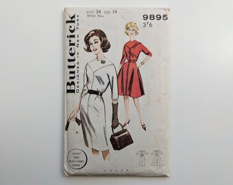 1960s Vintage Butterick Sewing Pattern 3105 Uncut Flounced Sheets ...