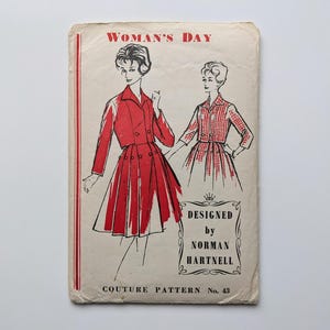 Vintage 1950s sewing pattern | Bolero & skirt | Woman’s Day Couture 43 | Bust 32