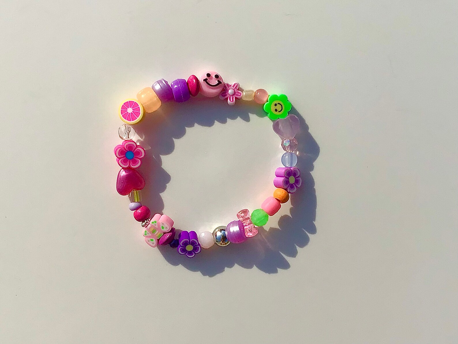 Y2k Random Multicoloured Bracelet Etsy UK