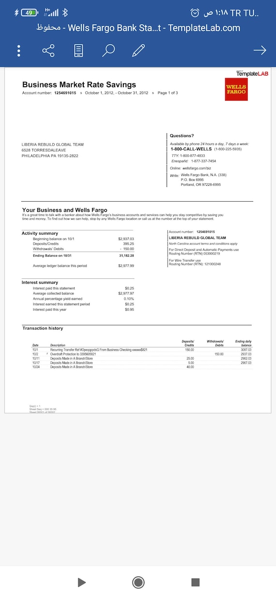 wells fargo online statements only wells fargo online statements only