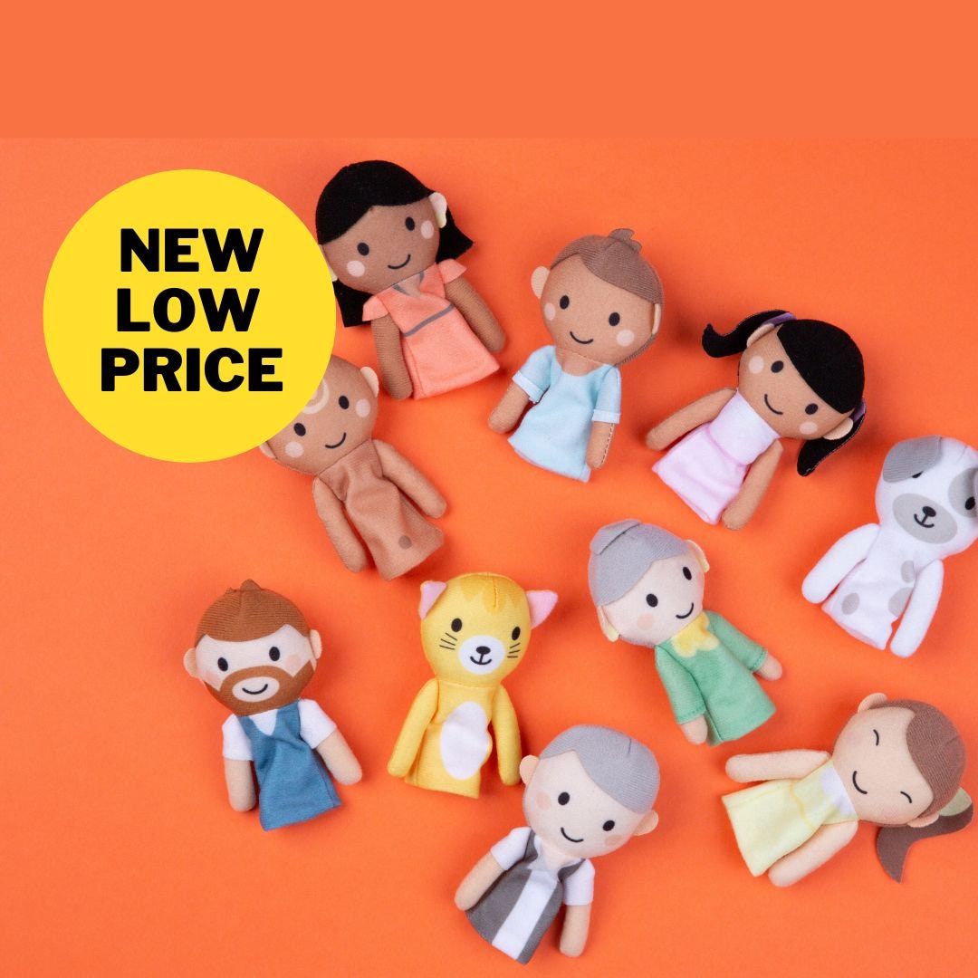 Hand Puppet DIY Craft Felt Cartoon Sewing Set Role-Play Party Educational  Knitting Accessory Housheold Kindergarden