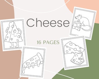Cheese Printable 16 Pages