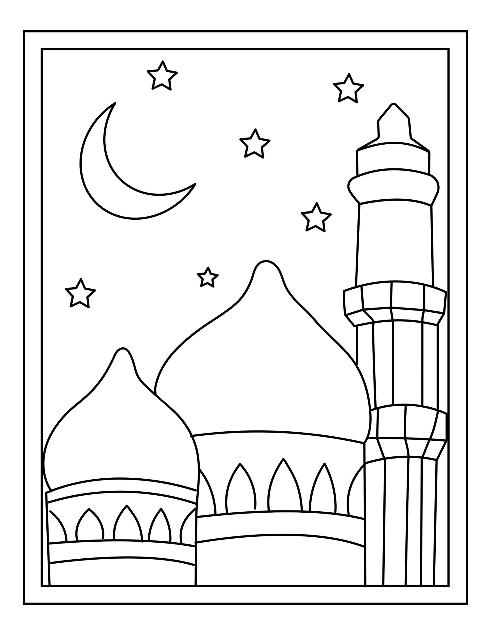 Ramadan Printable 16 Coloring Pages - Etsy UK