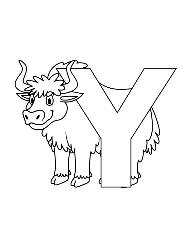 Printable Alphabet Coloring Pages 26 Pages - Etsy Ireland