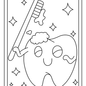 Tooth Fairy Printable 16 Coloring Pages image 4