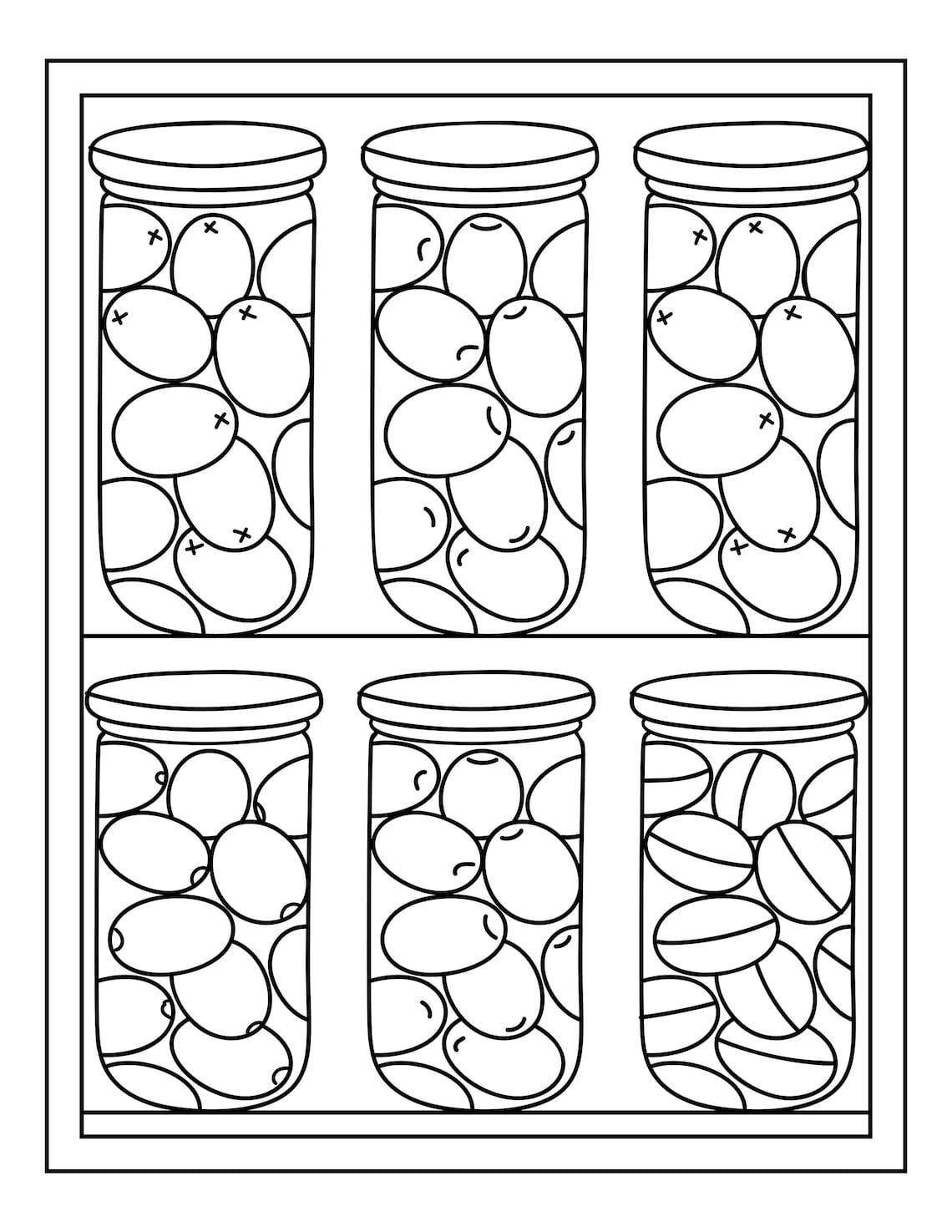 Pickles Printable 16 Coloring Pages - Etsy France