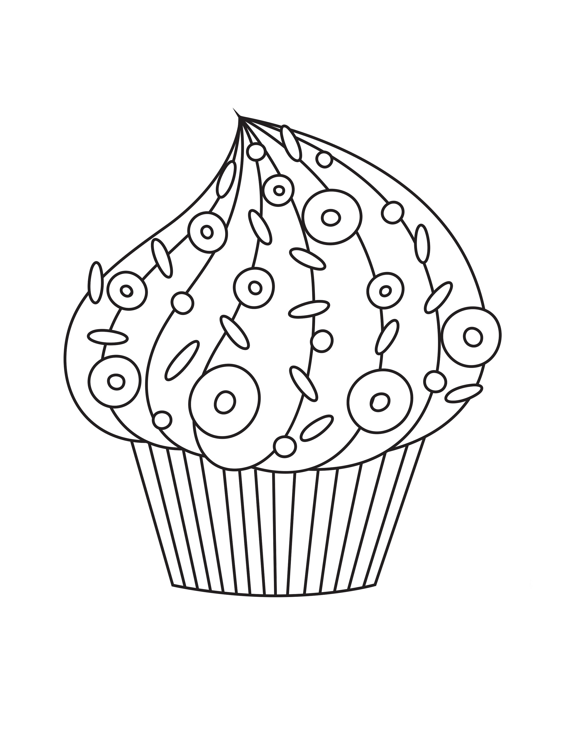 Cupcakes 12 Printable Pages - Etsy