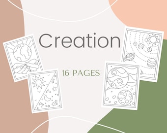 Creation Printable 16 Pages