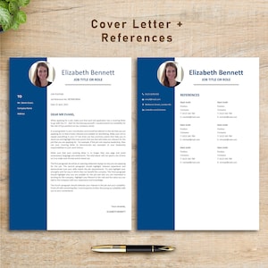 Resume Template, Professional Modern Resume Template for Pages, Word & Google Docs, Clean Modern Executive Resume Template, CV Template CV04 image 5