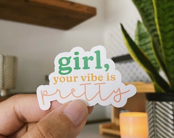 Girl Power Sticker, Feminist Sticker, VSCO Sticker, Women Empowerment Sticker, Self Love Sticker, Positive Affirmation Sticker, Tumblr