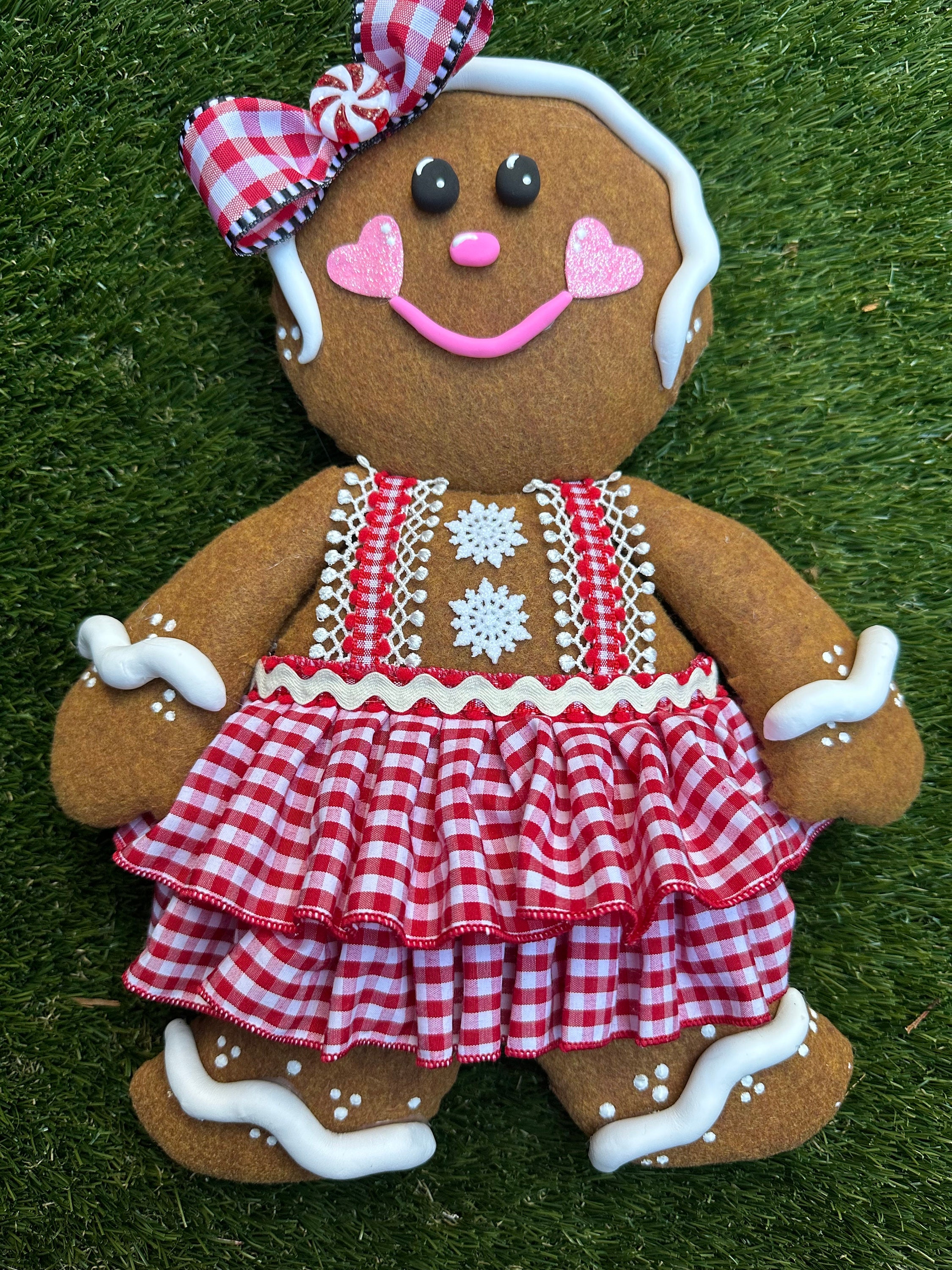 Peppermint Ginger Bread Girl Etsy