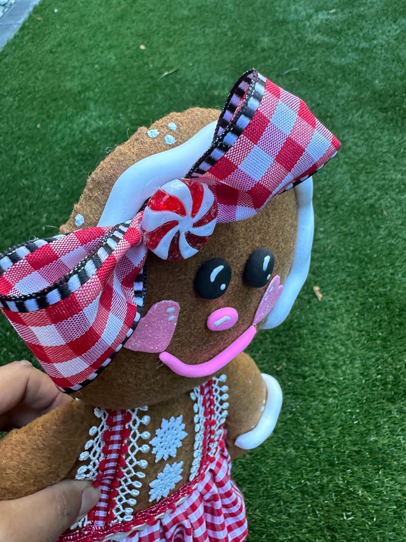 Peppermint Ginger Bread Girl Etsy