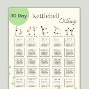 30 day kettlebell workout plan hotsell