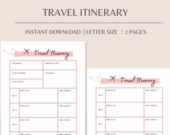 Pianificatore di itinerari di viaggio definitivo / Pianificatore di viaggio settimanale / Organizzatore di viaggi / Pianificatore di viaggio / Itinerario di viaggio fatto da sé / Pianificatore di vacanze