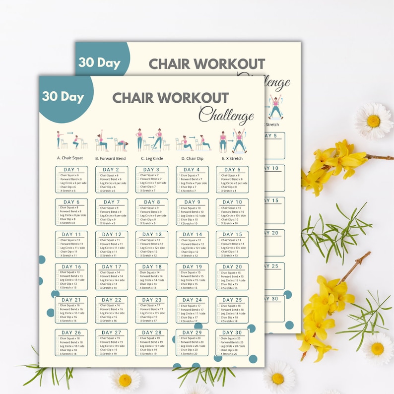 30-day-chair-workout-challenge-printable-chair-yoga-guide-etsy