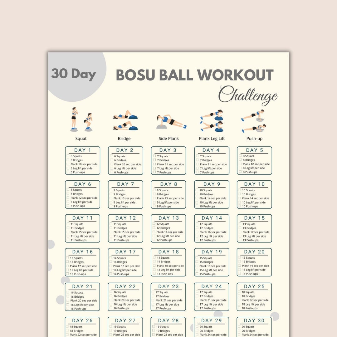 30 minute bosu workout new arrivals