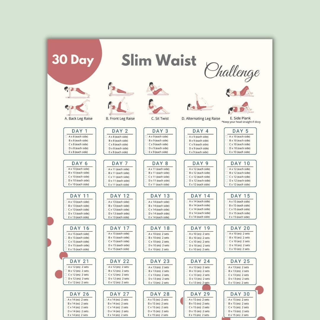 Waist training for 30 days hotsell