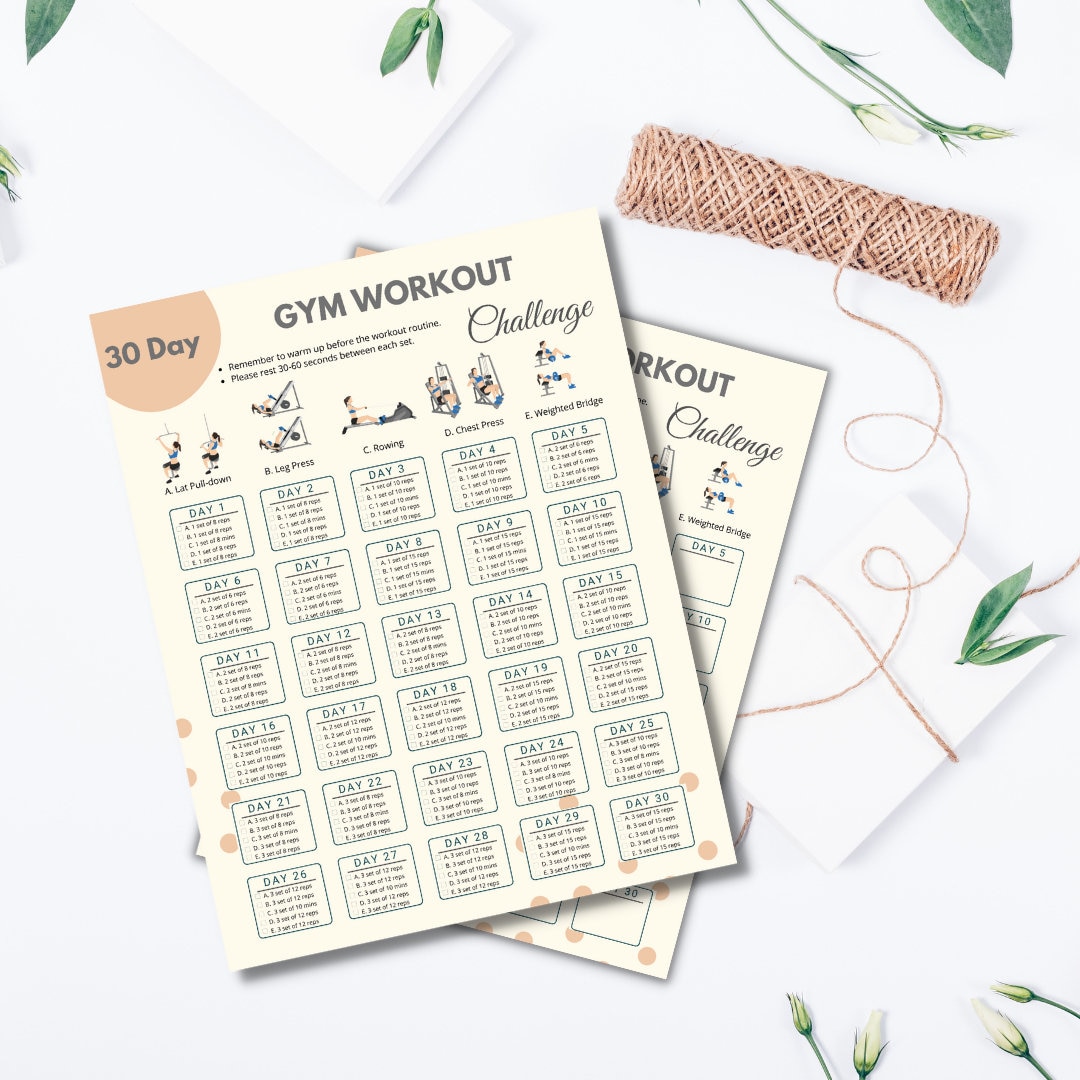 Gym Machine Workout Routine Pdf: Ultimate Guide for Fast Results