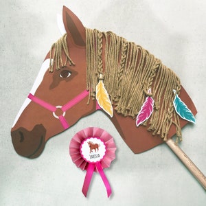 Hobby horse - craft set - children's birthday party/crafts with children