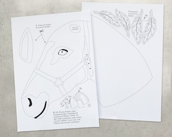 Hobbyhorse craft sheet - DOWNLOAD