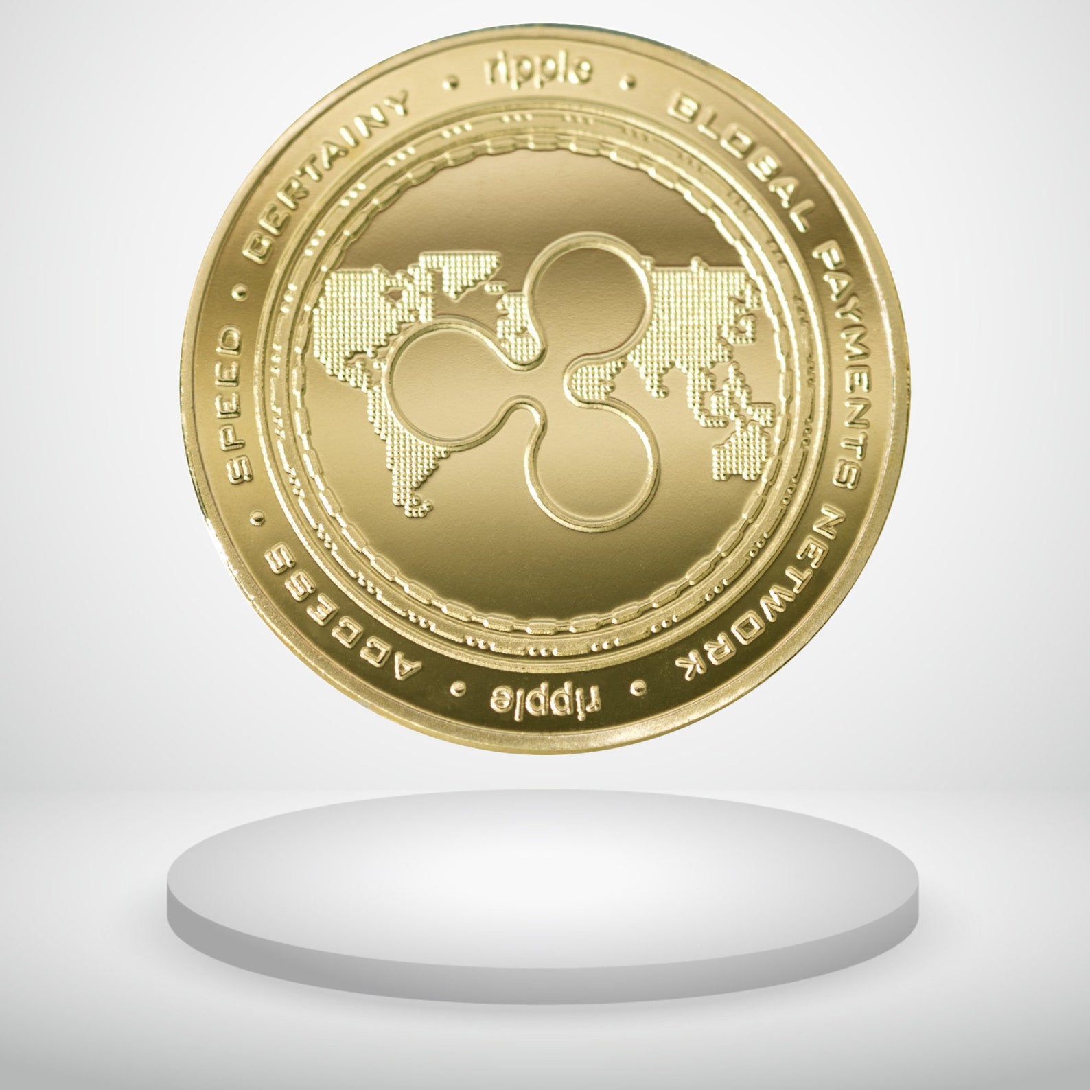 XRP 2021 Edition Ripple Physical Crypto Coins Etsy