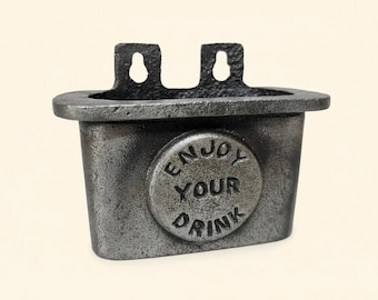 Enjoy Your Drink Bottle Cap Catcher