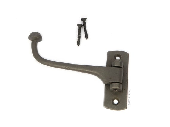 Cast iron 2025 swivel coat hook