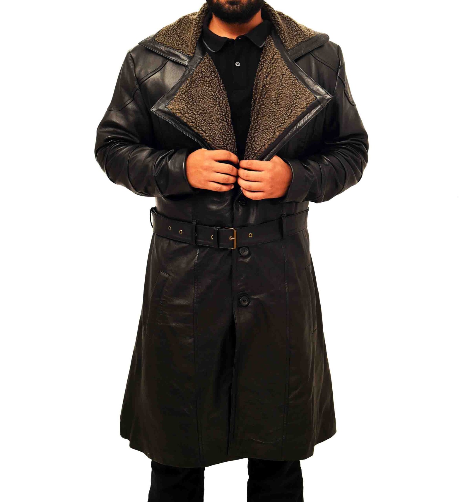 Ryan Goslings Blade Runner 2049 Costume Overcoat Leather Mens - Etsy UK