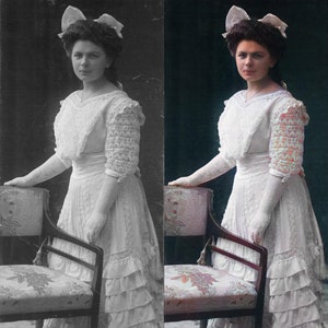 Klassische und KI-gestützte Foto Bearbeitung, Retusche & Restauration