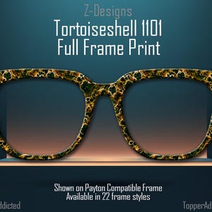Tortoiseshell Metal Magnetic Topper for Pair Eyewear available for all styles in metal with fast fulfillment. Free shipping over 35 bucks!