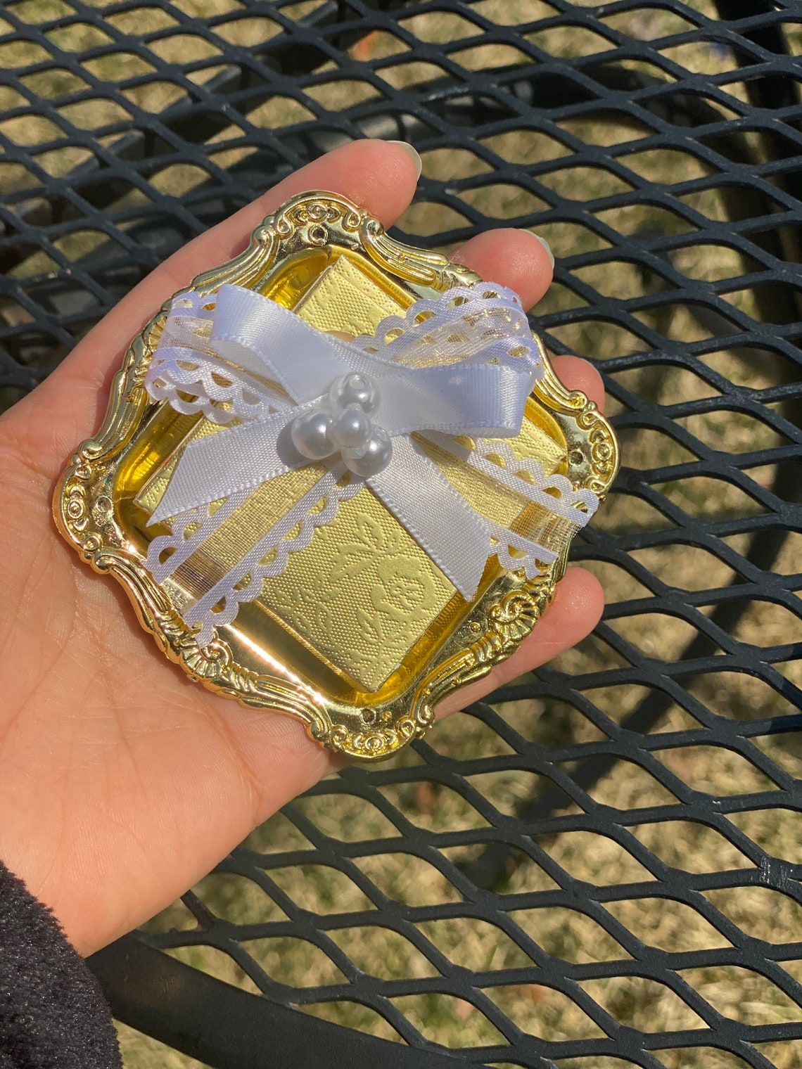 Bridal shower or wedding tray favors Etsy