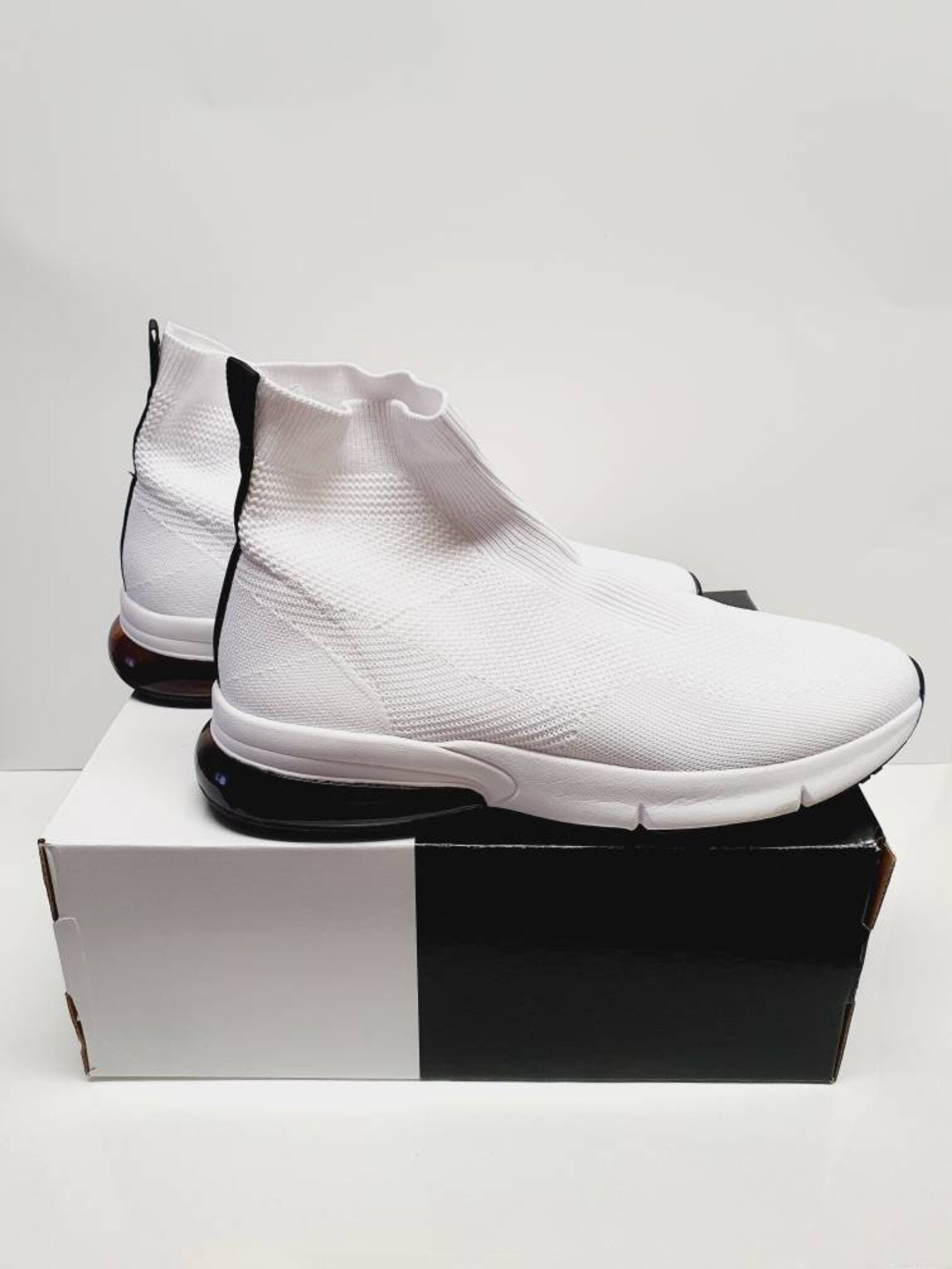 SockStyle High Top Sneakers Men US 9 Etsy