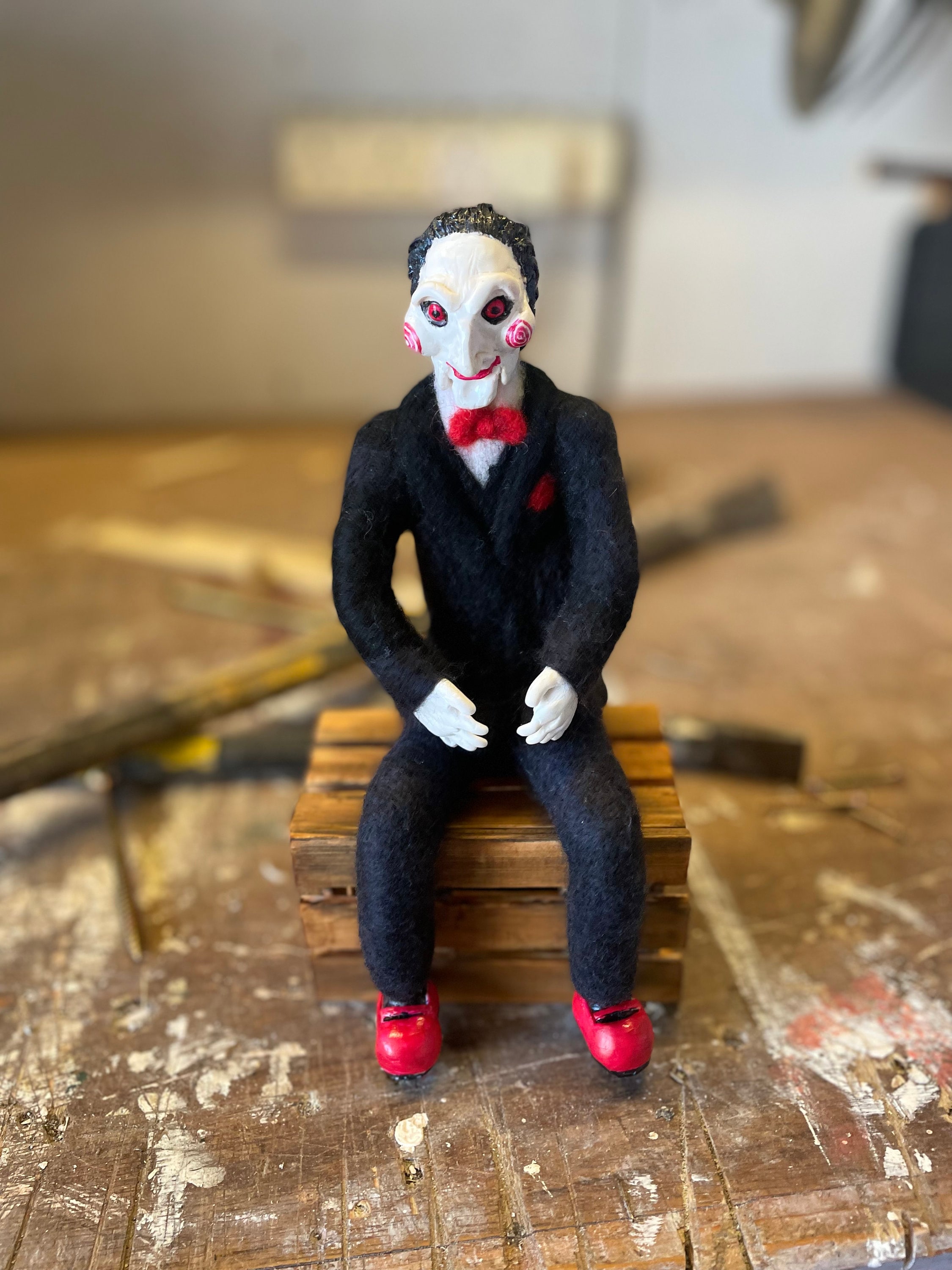 Billy the Saw Puppet, Jigsaw's Sidekick, Horror Collectors Doll