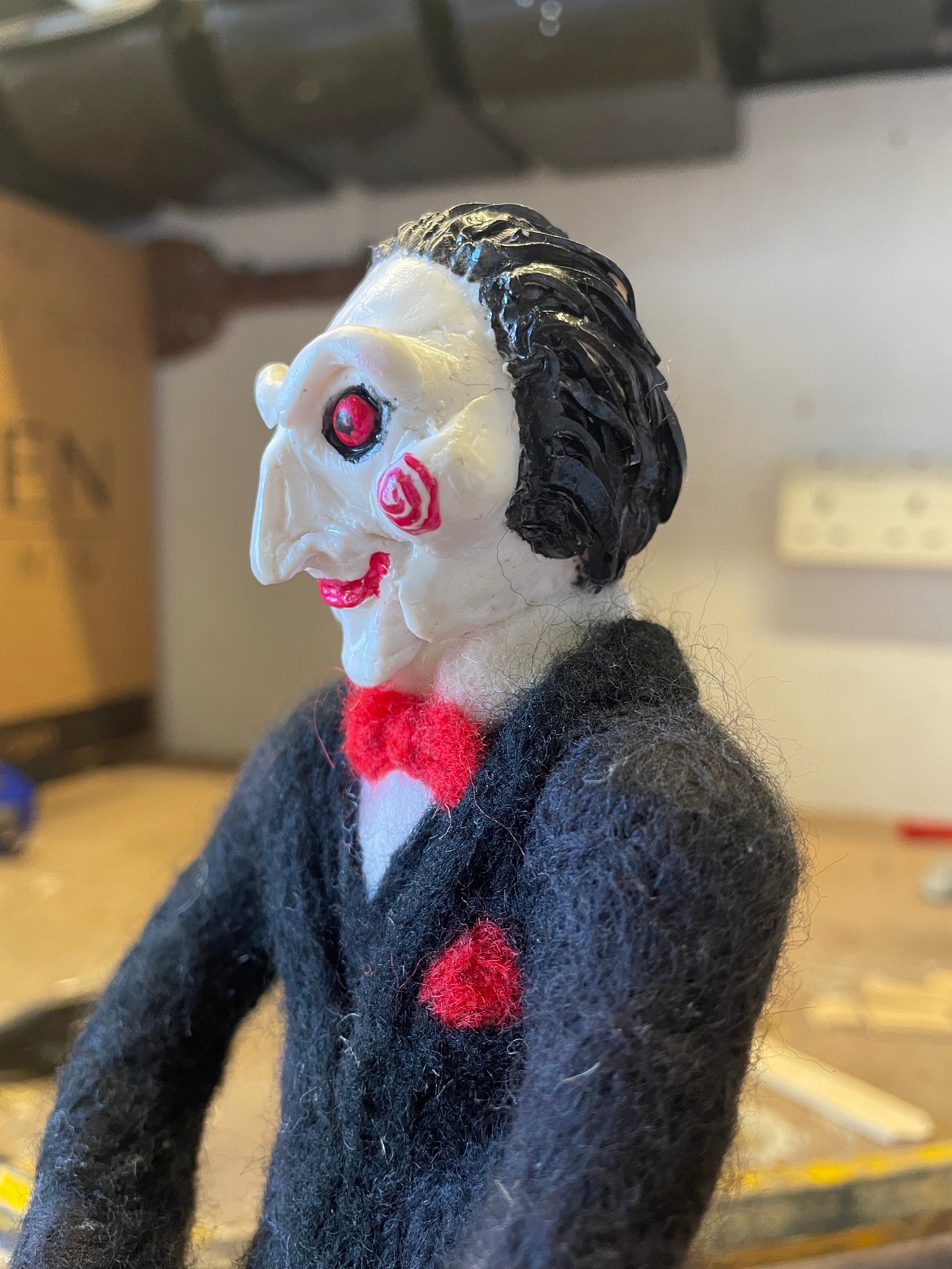 Billy the Saw Puppet, Jigsaw's Sidekick, Horror Collectors Doll