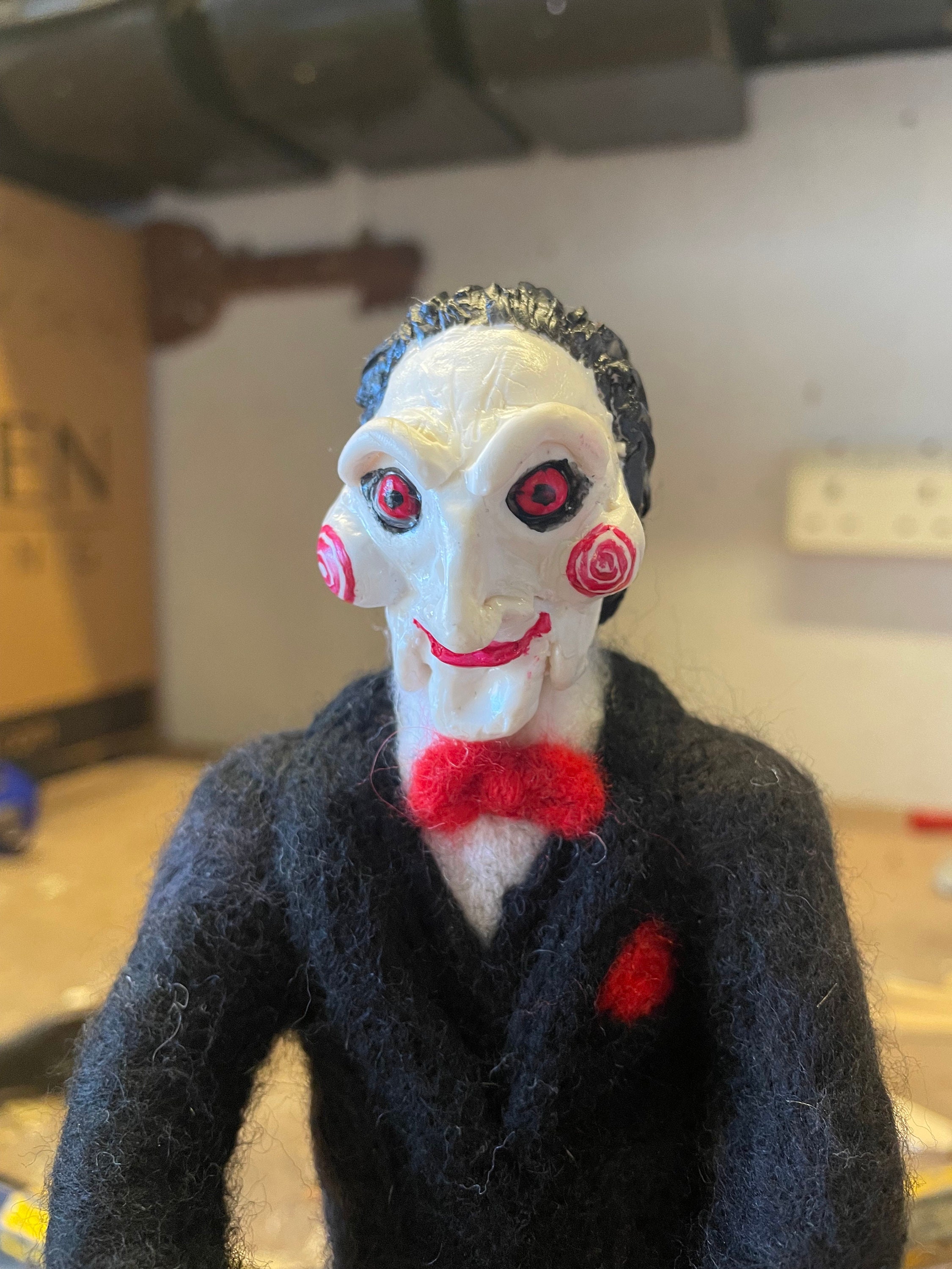 Billy the Saw Puppet, Jigsaw's Sidekick, Horror Collectors Doll
