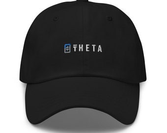 Crypto Hat, Theta alt coin crypto currency & blockchain Dad hat