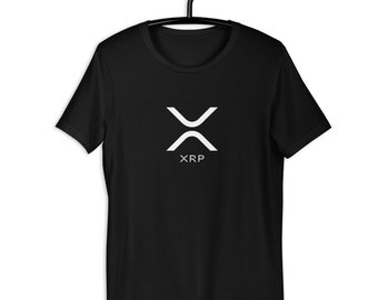 Crypto XRP T-shirt, XRP Ripple crypto tee blockchain style Short-Sleeve Unisex T-Shirt