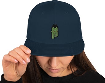 CryptoPunk Zombie #3493 Snapback Hat
