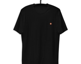 Bitcoin Shirt, Bitcoin BTC crypto-currency Embroidered Short Sleeve T-shirt