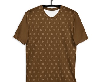 Bitcoin crypto-currency luxury print Men's T-shirt
