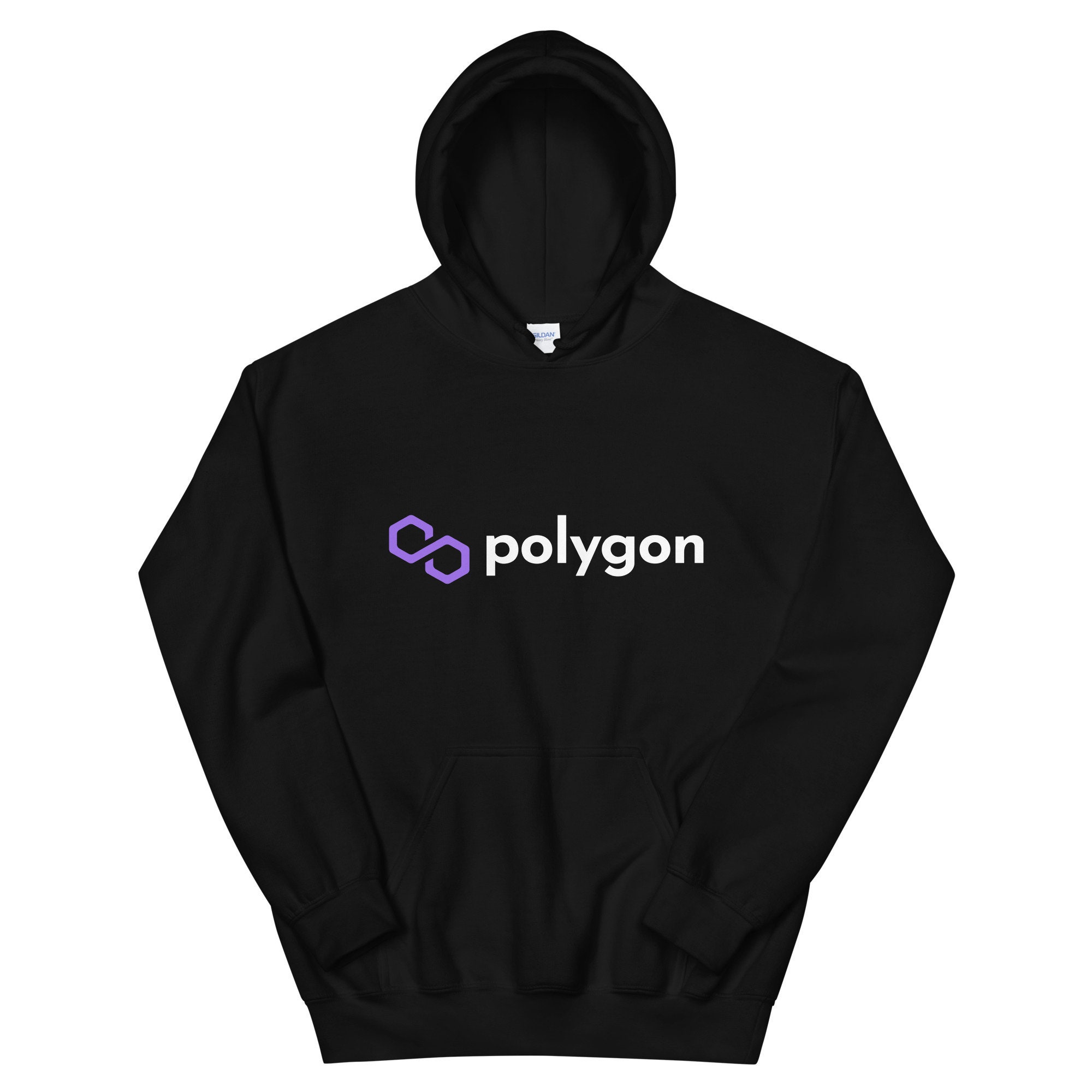 Polygon blockchain Unisex Hoodie
