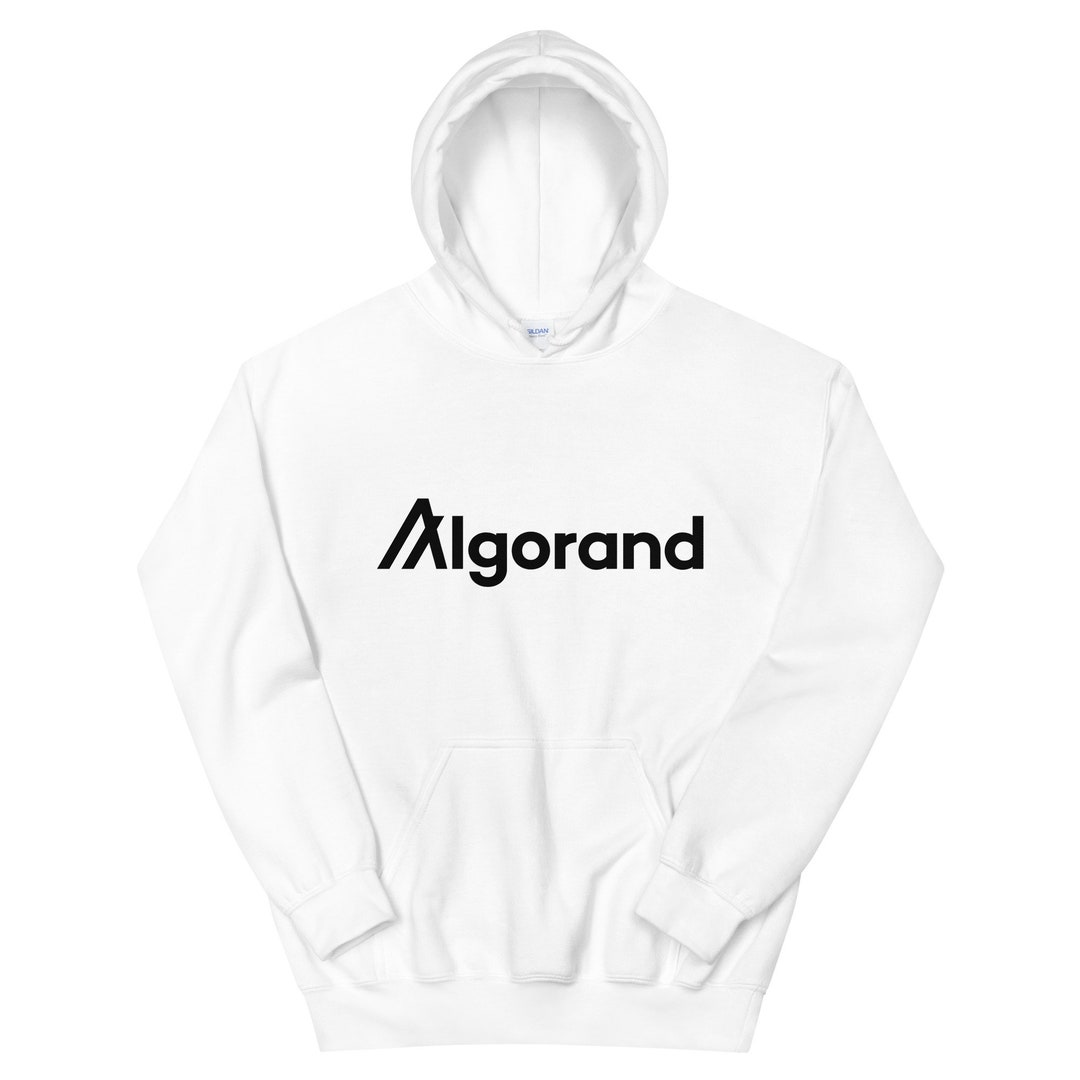 Algorand crypto monnaie Blanc Unisexe Hoodie - Etsy France
