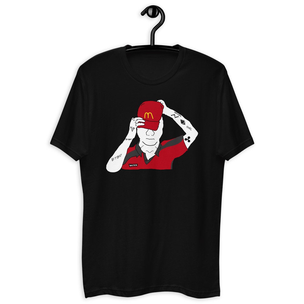 Wojak Crypto Tee, Bitcoin Crypto Investors T-Shirt, Blockchain Lover, Crypto Trader, Funny Crypto Gift for Men