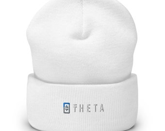 Crypto Hat, Theta Crypto currency Cuffed Beanie