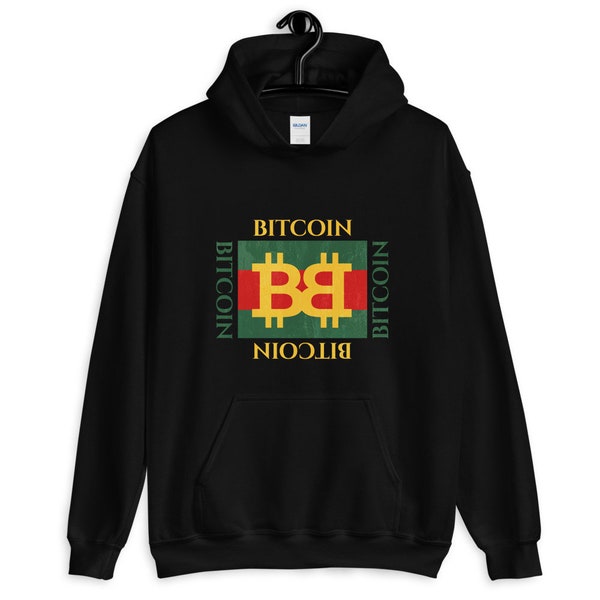Gucci Style Hoodie, Bitcoin Hoodie, Crypto Hoodie, Crypto Investor gift for trader or fashion crypto lover