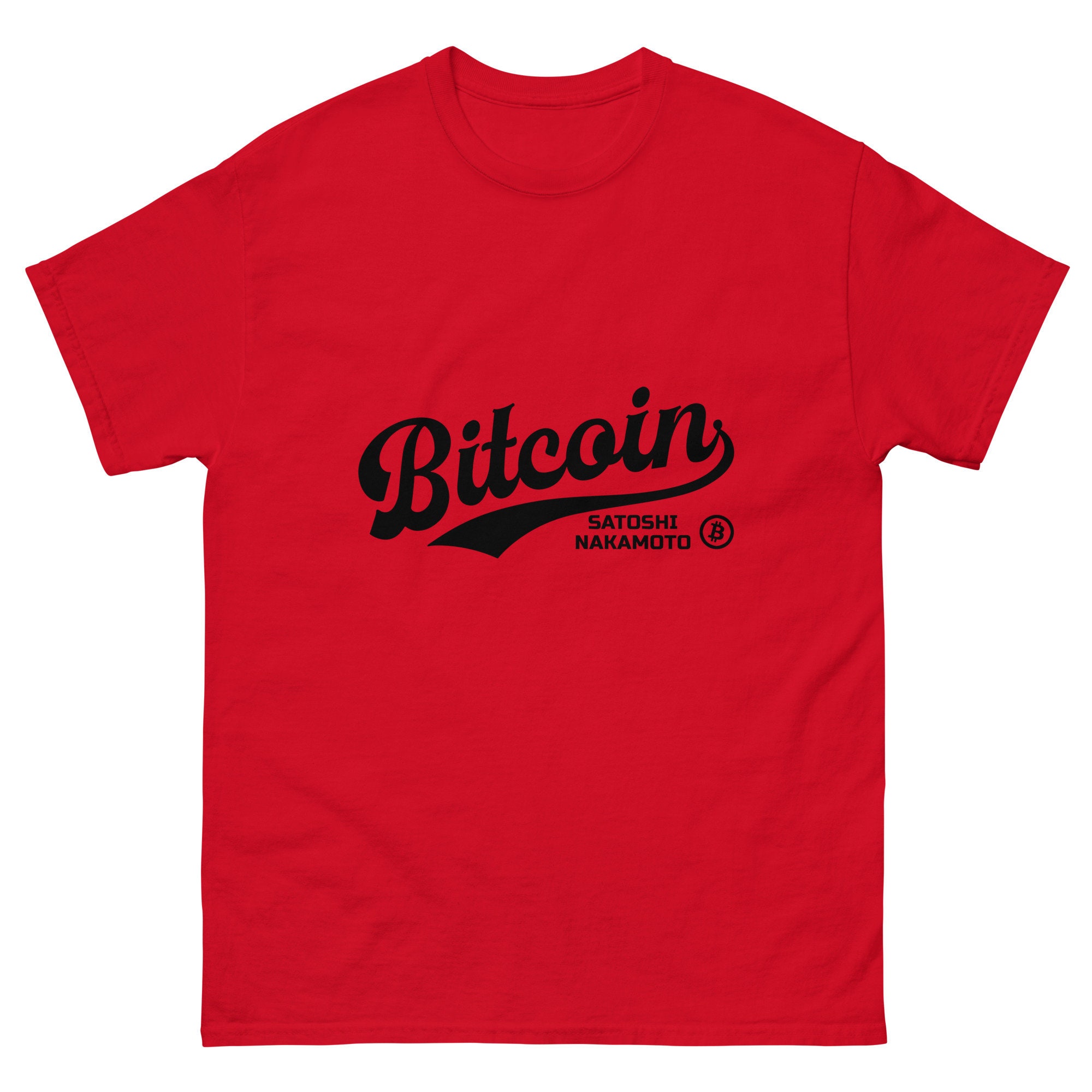 Bitcoin Logo T-shirt, Cryptocurrency Gift, Satoshi Nakamoto, Heavy Blend  T-shirt - Etsy