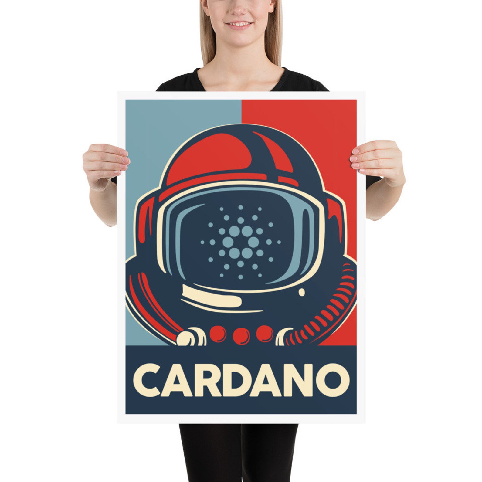 Cardano Poster ADA Crypto wall poster Crypto Bitcoin ...