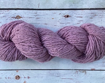 Hand Spun Yarn - 100% Superwash Corriedale Wool, 120 yds - 109m, 4oz - 114g, Chain ply, 8 - 9  wpi- Aran/Worsted for Weaving, Knitting