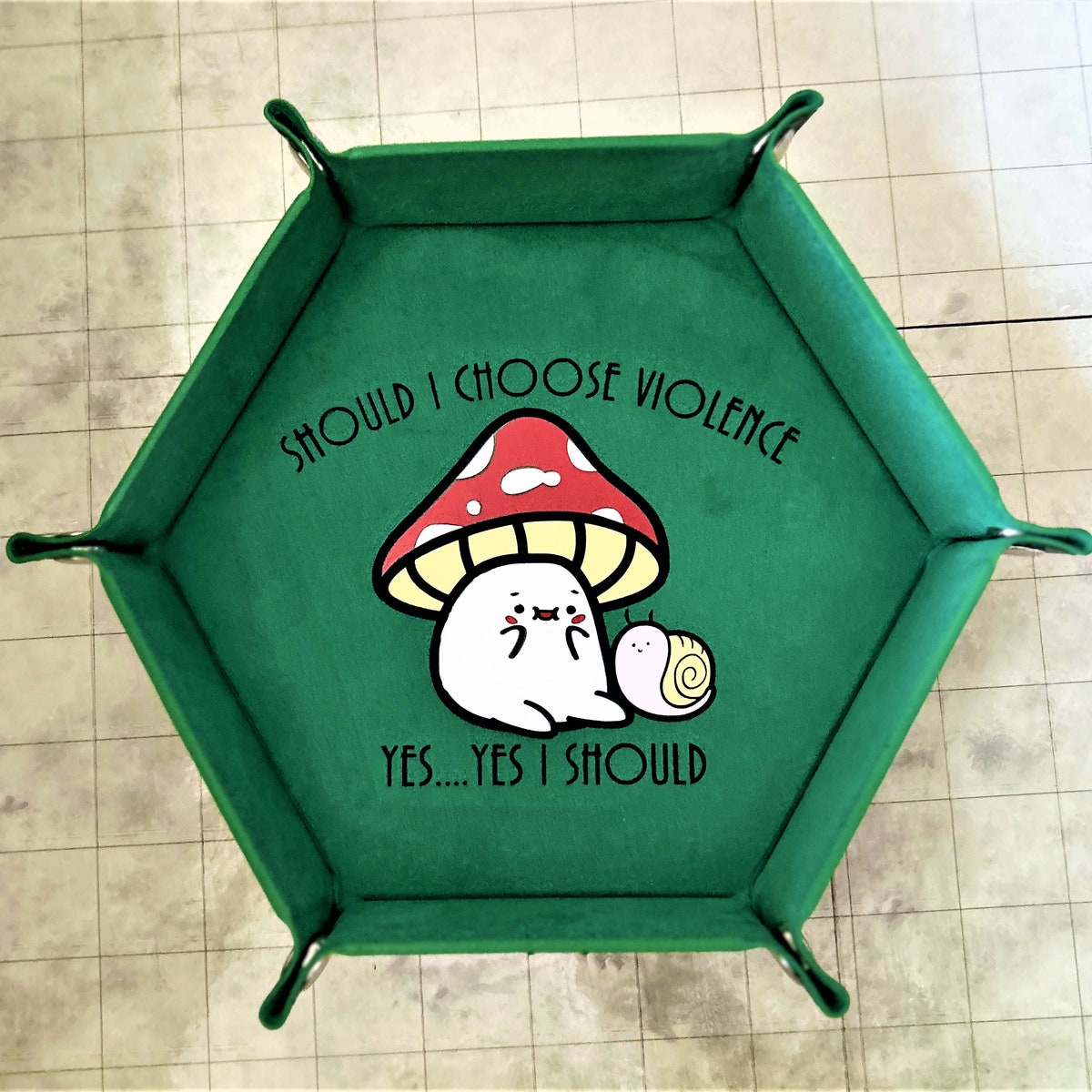 Violent Shroomie Dice Tray